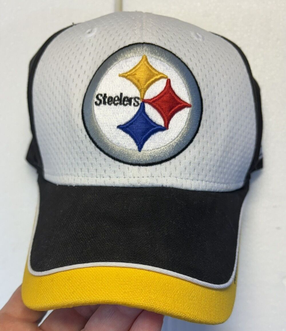 Vintage 90s Pittsburgh Steelers Reebok Proline Hat Cap NFL C28